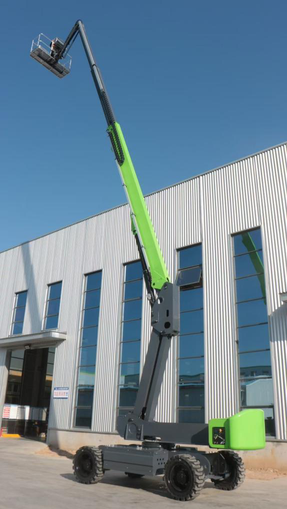 Tracked spider lift